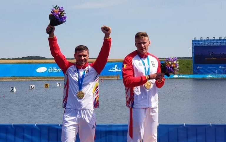 Bronz european pentru canoiștii Cătălin Chirilă şi Victor Mihalachi care vor reprezenta România la Tokyo