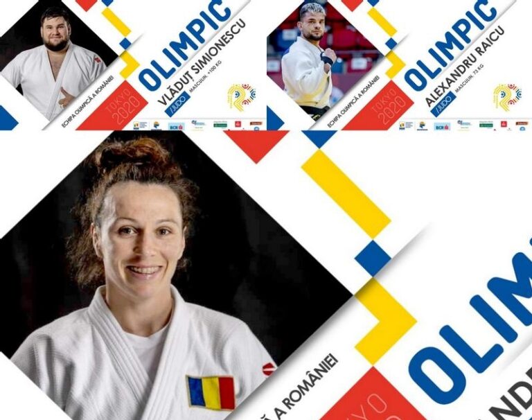 Andreea Chițu, Vlăduț Simionescu și Alexandru Raicu, confirmați la turneul olimpic de judo de la Tokio