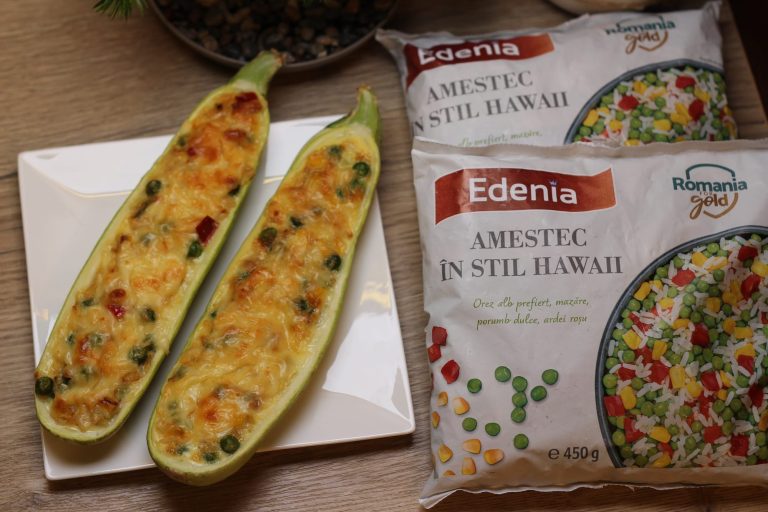 Dovlecei umpluți cu legume
