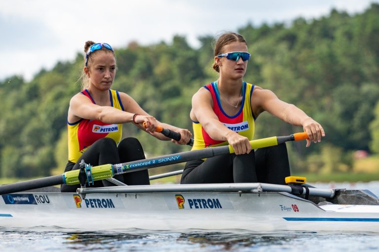 Aur și bronz pentru România la Mondialele de Canotaj Under 19 din Lituania!