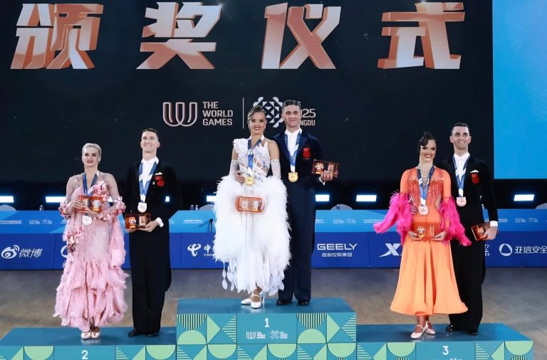 Punctăm și la dans sportiv în China