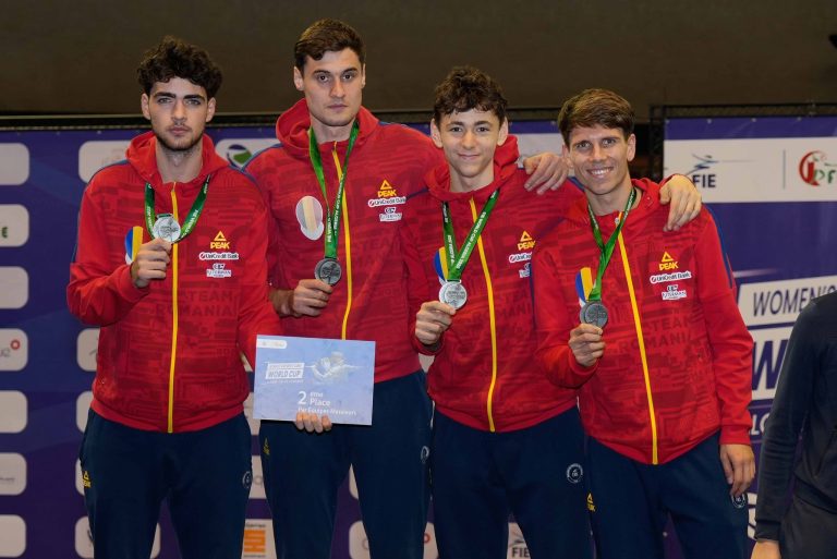 Echipa masculină de sabie a României a disputat finala etapei de Cupă Mondială de la Alger